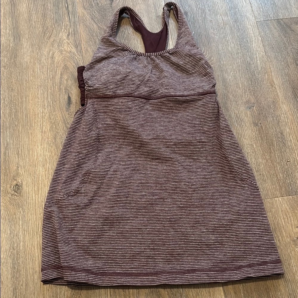 Lululemon Athletica Burgundy Sports Bra